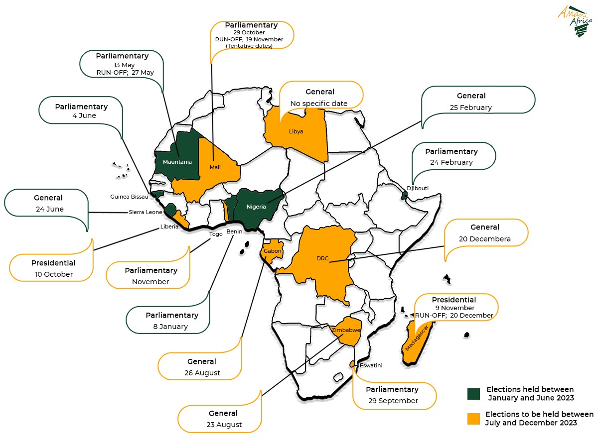 Map: 2023 African election calendar