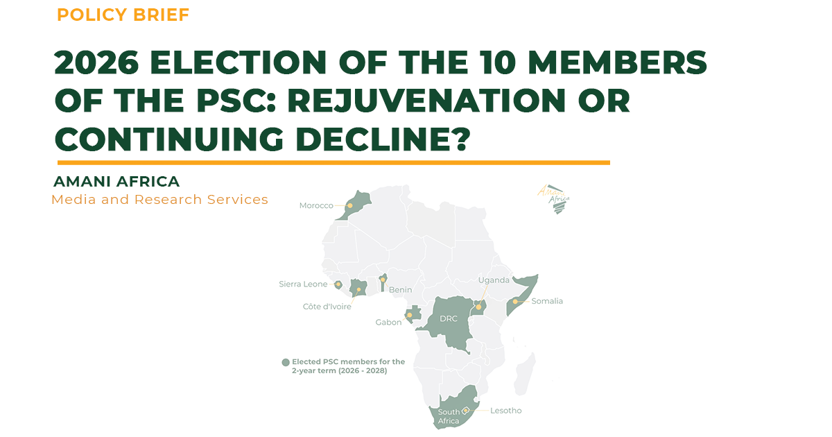 2026 Election of the 10 Members of the PSC: Rejuvenation or Continuing ...